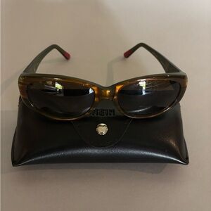 HUGO Brown and Black Sunglasses